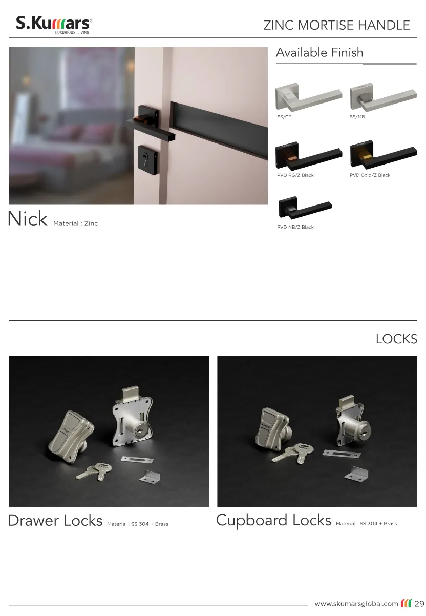 Drawer Locks